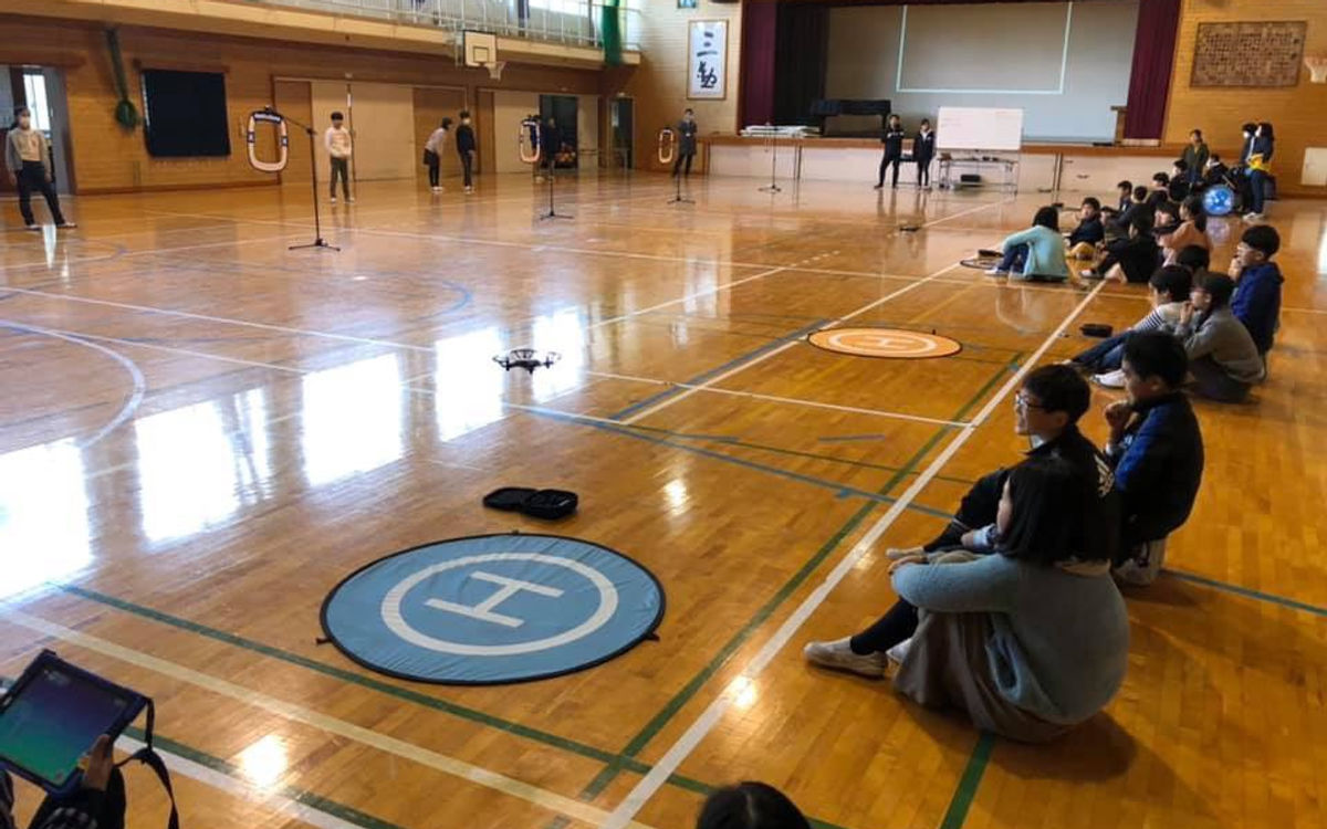 JMAの全国小学校向けドローン×プログラミング教育プロジェクト