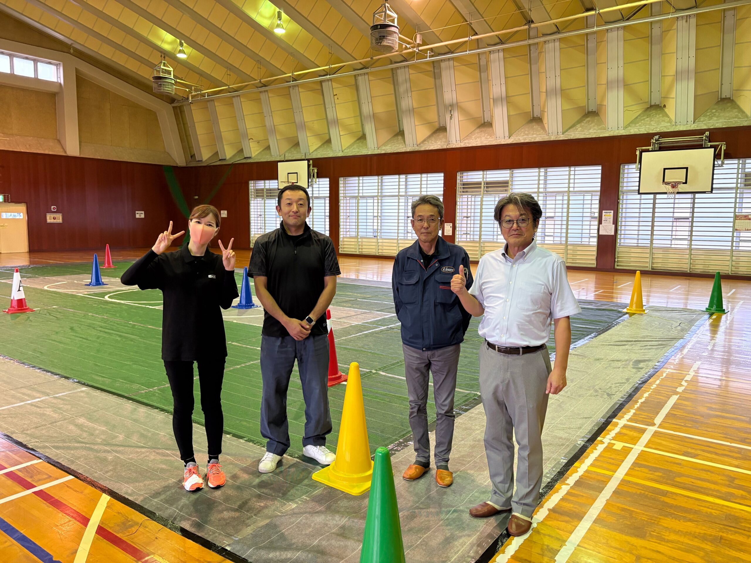 JMAドローンスクール秋田会場の講師と神奈川会場の金子あすみ